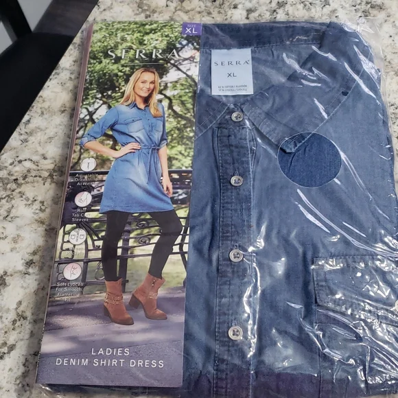 Serra | Dresses | Serra Denim Dress | Poshmark
